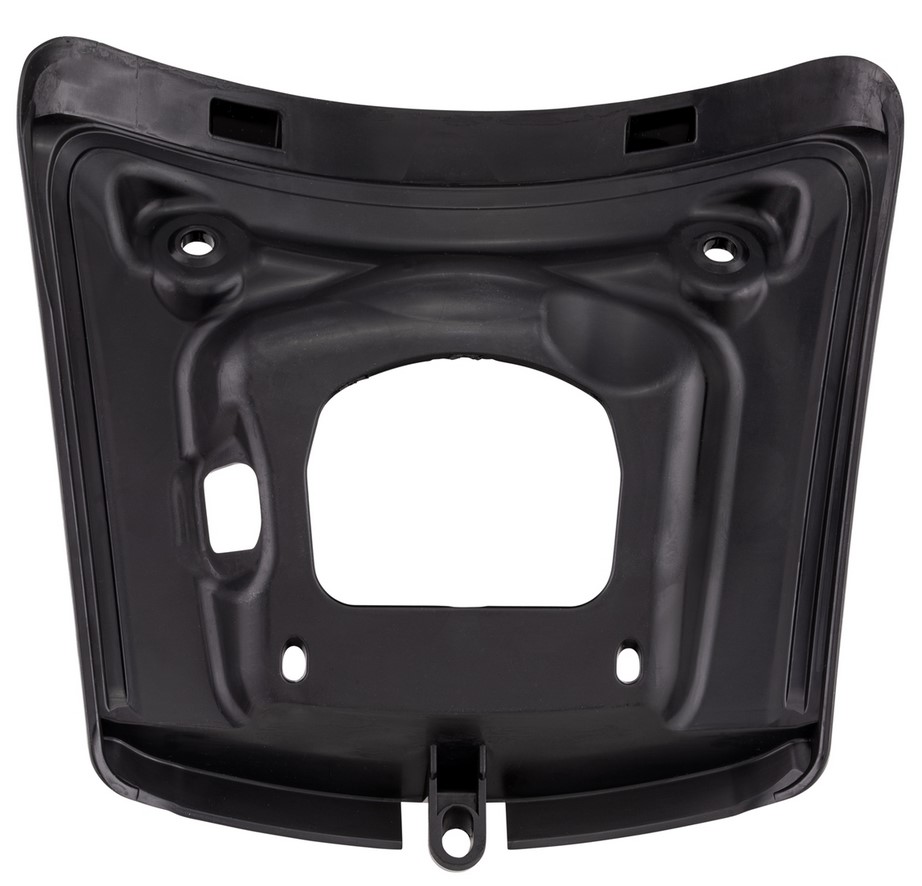 Cadre feu arrière Conversion pour Vespa GTS/GTS Super/GTV 125-300ccm ('14-'18), noir brillant