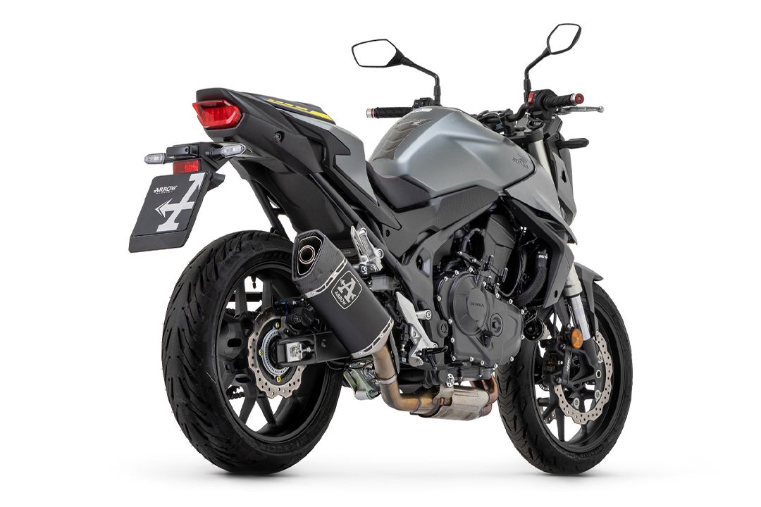 ARROW PISTA DARK Slip-On Titan pour Honda CB 750 Hornet (23-)
