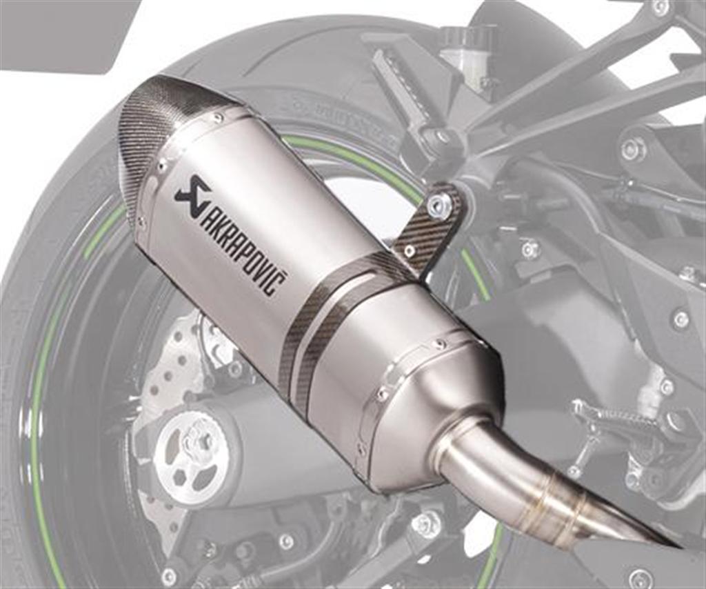 Echappement Akrapovic Dual exhaust Titanium Z1000 à partir de 2017 Z1000 Original Kawasaki