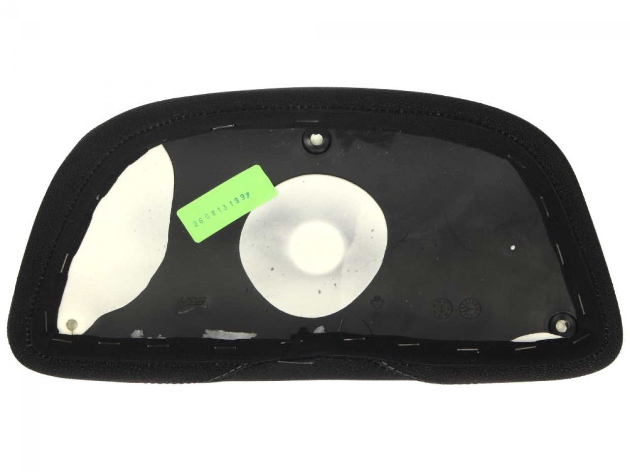 Dossier original pour top case noir Vespa LX