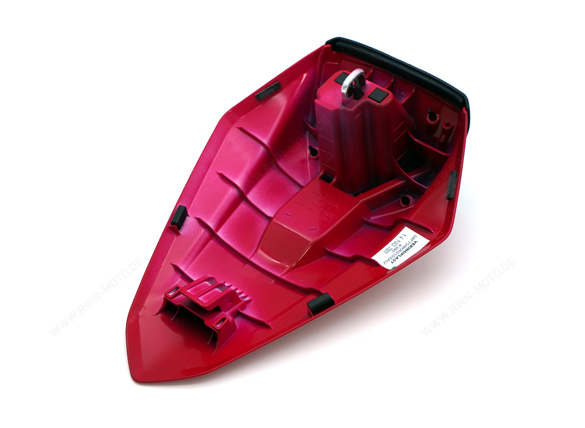 Housse de passager rouge (R380) pour Honda CBR1000RR-R BJ 20-