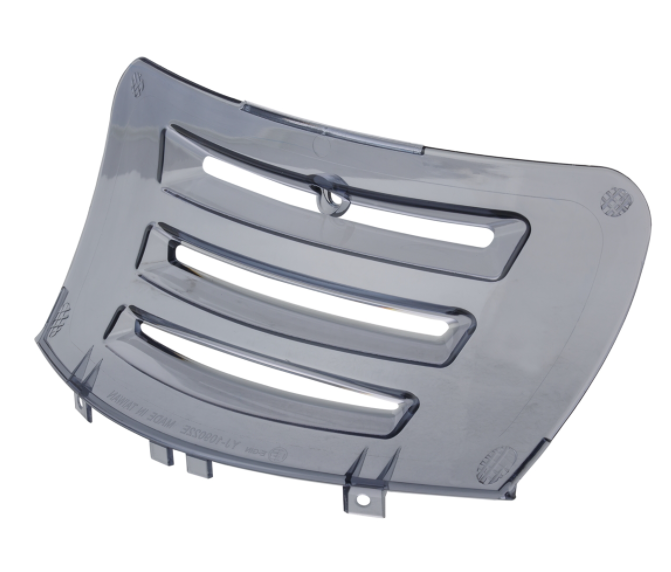 Cache-bougie pour Vespa Primavera/Sprint 50-150ccm 2T/4T AC, noir teinté