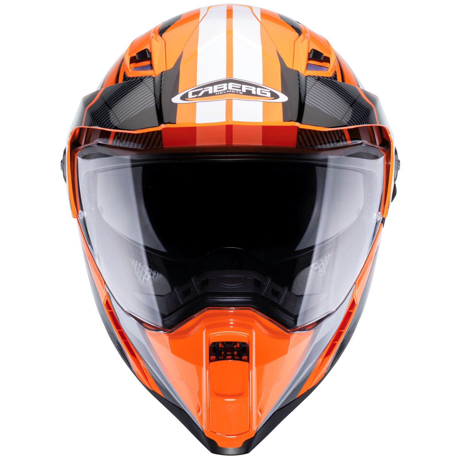 Caberg casque Xtrace Savana, orange/noir