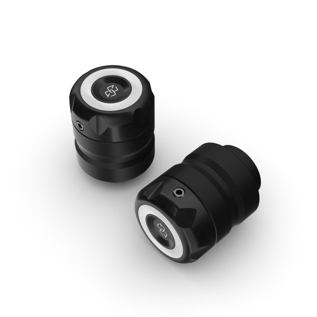 Embouts de guidon fraisés pour Yamaha MT-09 (21-) Original Yamaha