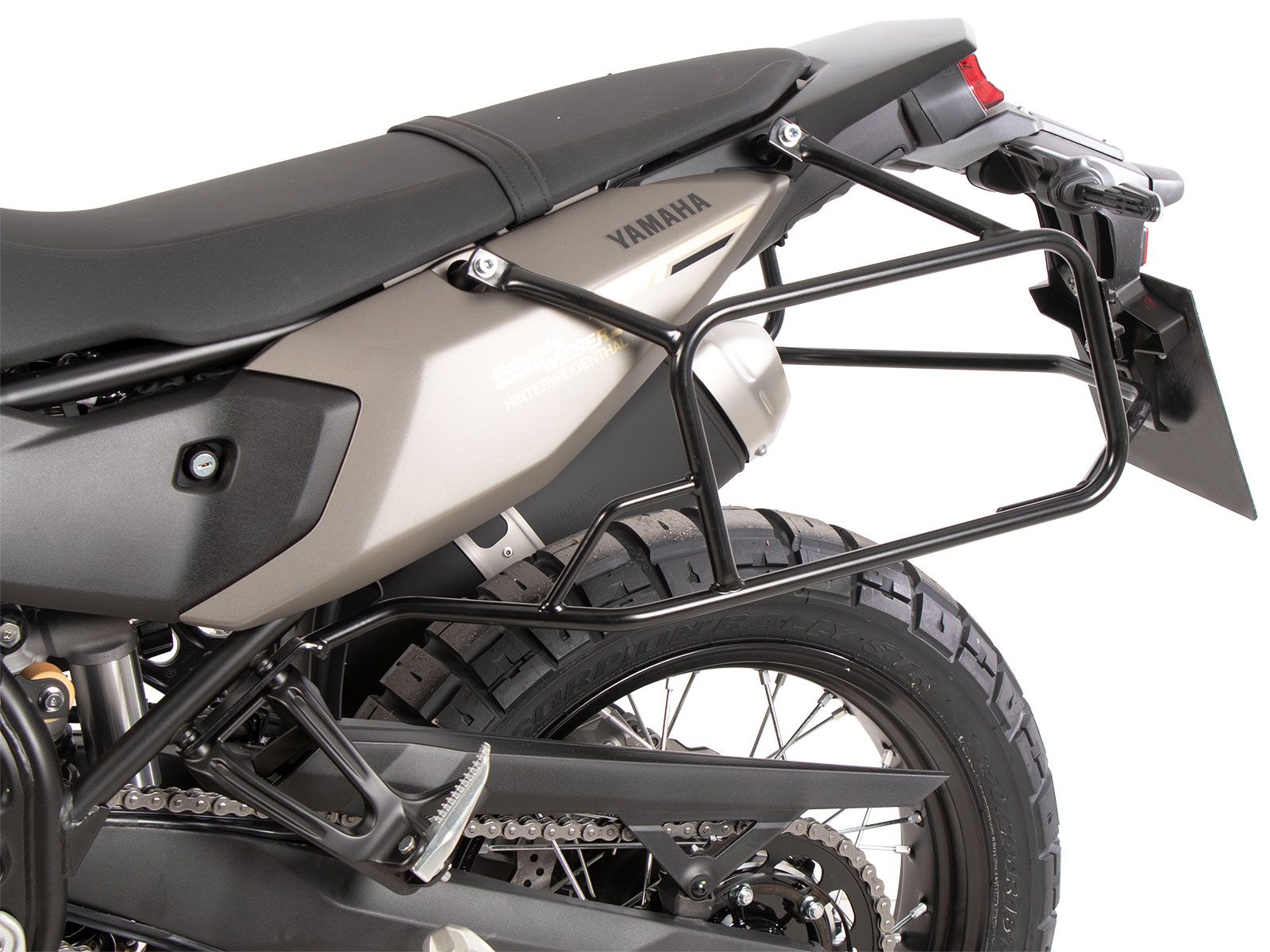 Support de valises latérales vissé noir pour Yamaha Ténéré 700 (25-) Hepco & Becker