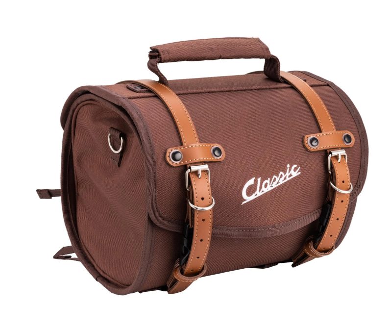 Sac "Classic" petit pour Vespa, nylon, tobacco marron