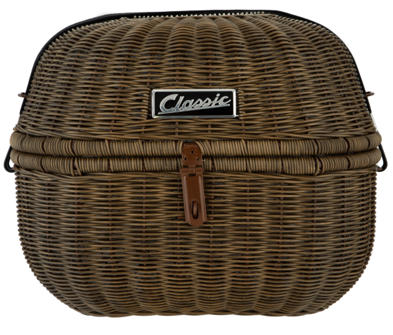 Panier à bagages Classic pour Vespa, marron foncé