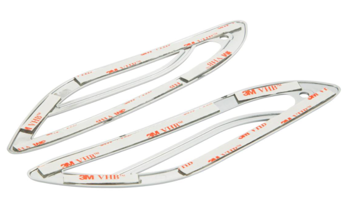 Grille de clignotant droite/gauche, arrière pour Vespa Primavera/Sprint 50-150ccm 2T/4T AC, chromé