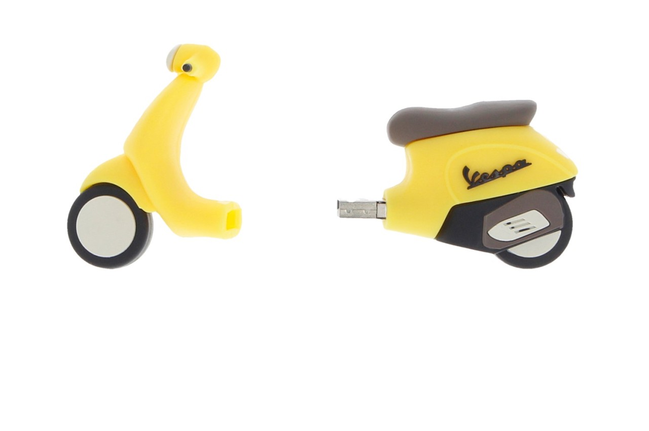 Clé USB Vespa jaune