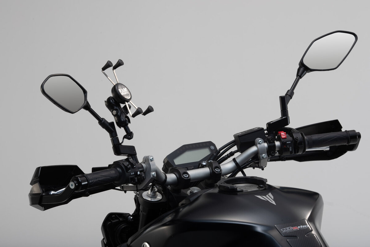 SW-Motech Kit de support Navi X-Grip pour grands smartphones pour Ducati Multistrada 1200 /S /Enduro - SW Motech