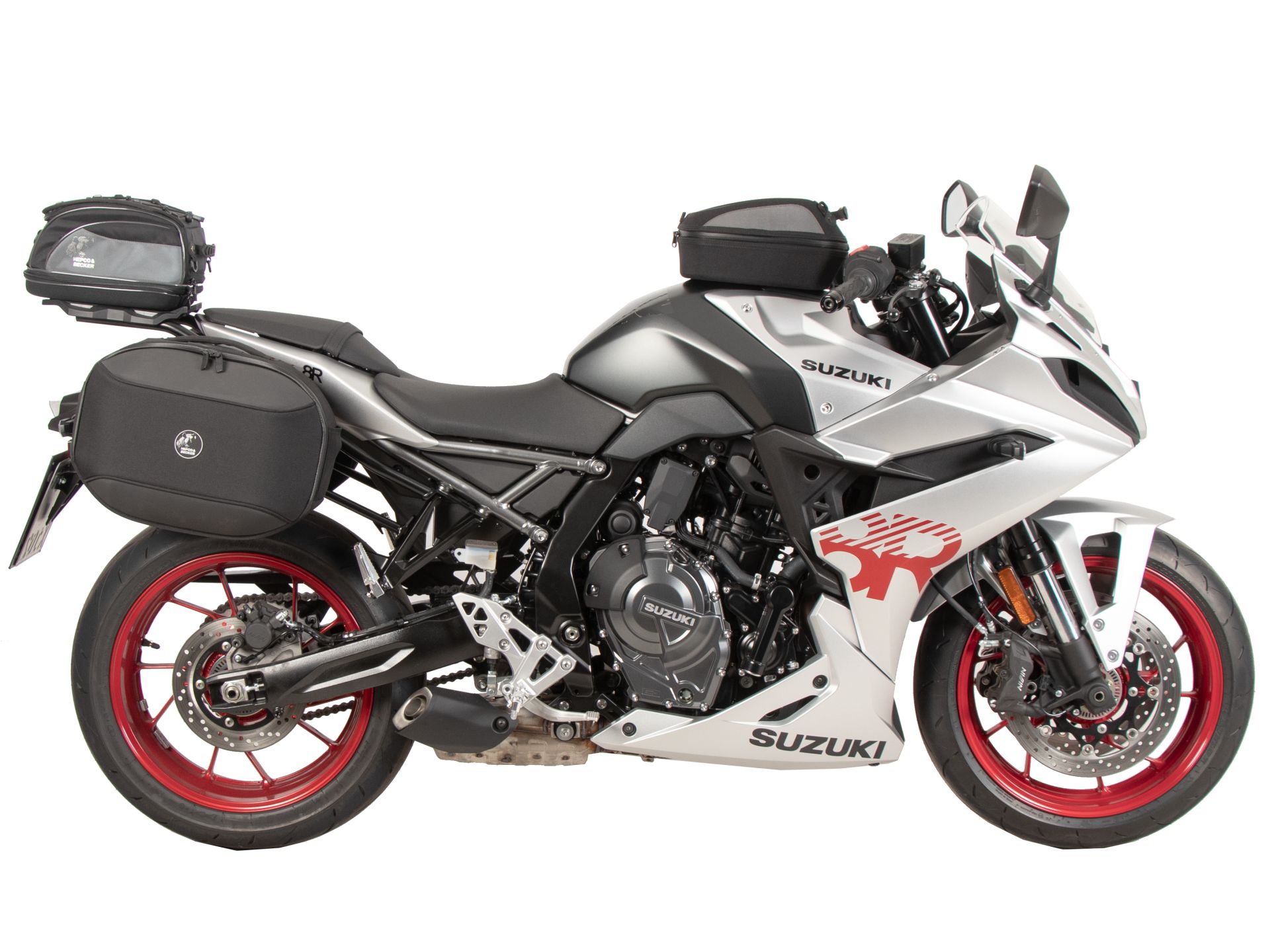Porte-bagages arrière Smartrack noir pour Suzuki GSX-8R (24-) Hepco & Becker