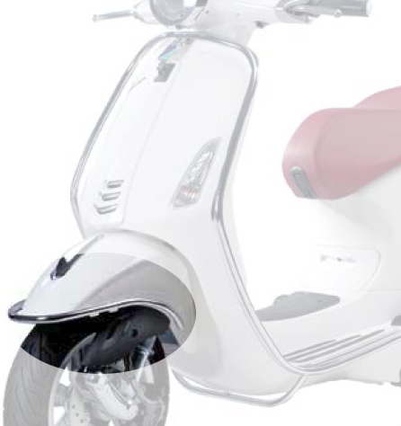 Pare-chocs aile avant Vespa Primavera - chrome