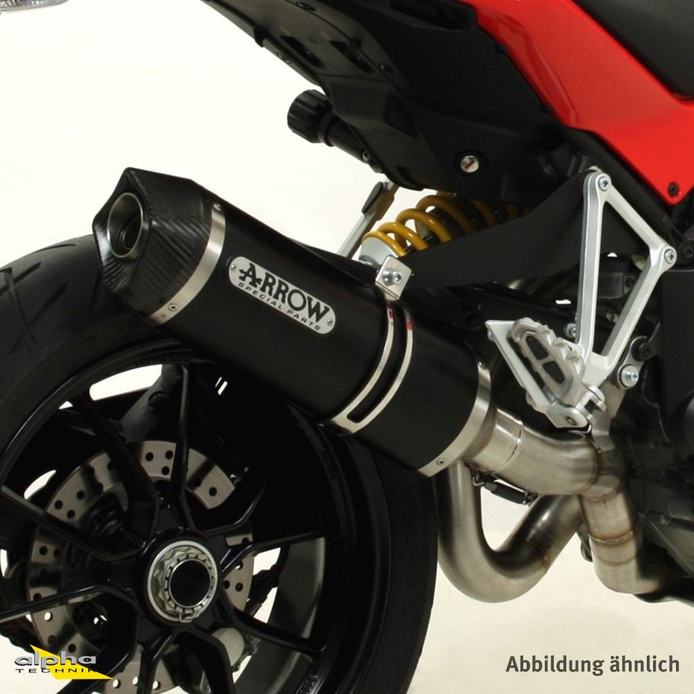 ARROW pot d'échappement DARK INDY RACE pour Ducati Multistrada 1200 / 1260 (15-)