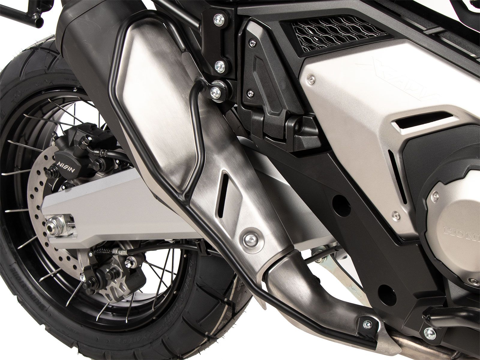 Arceau de protection pour pot d'échappement noir pour Honda X-ADV (25- ) Hepco & Becker