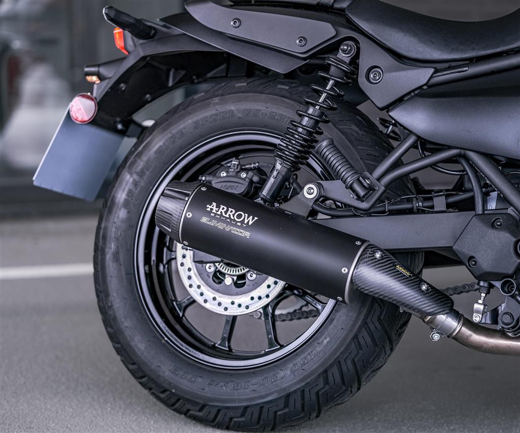 Échappement sport Arrow Slip-On pour Kawasaki Eliminator 500 (24-)