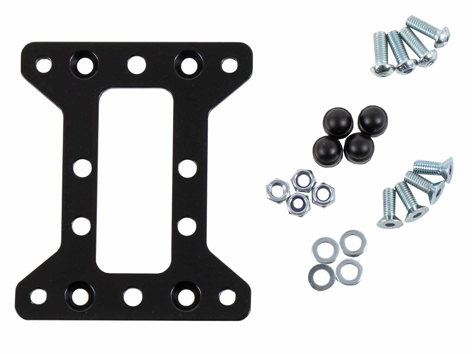 Plaque d'adaptation pour support universel pour valises latérales Xceed Hepco & Becker