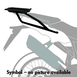 Porte-bagages arrière Smartrack noir pour Suzuki GSX-8R (24-) Hepco & Becker