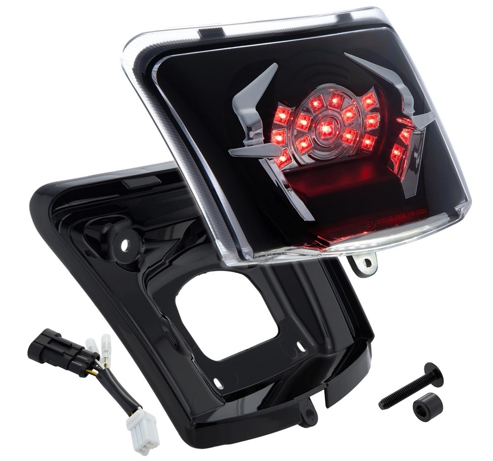 Feu arrière MK II LED pour Vespa GTS/GTS Super/GTV 125-300ccm HPE ('18-), clair