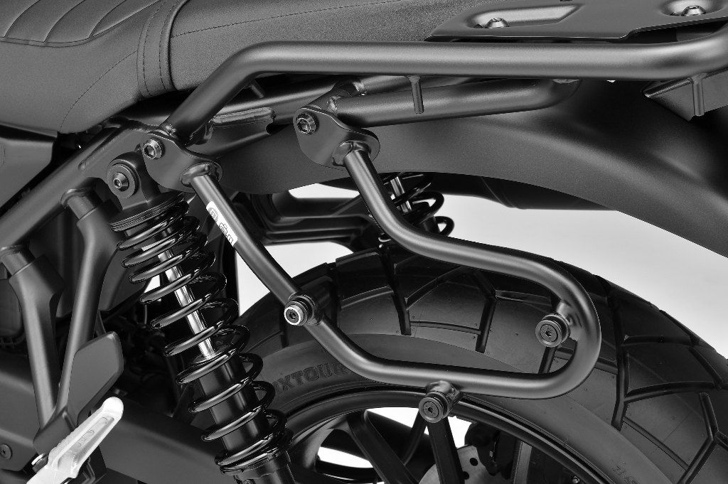 Support pour sac de selle en nylon gauche pour Honda CL 500 Scrambler (23-) Original