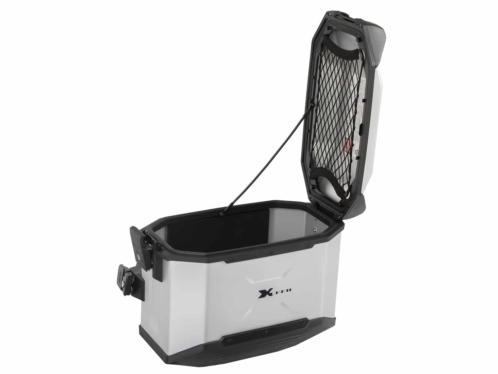 Xceed valises latérales 38 Ltr. argent Hepco & Becker