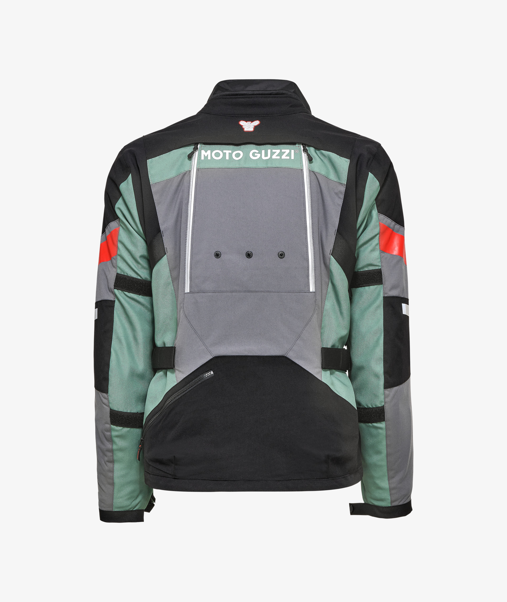 Veste Moto Guzzi "Adventure Touring" vert incl. protections