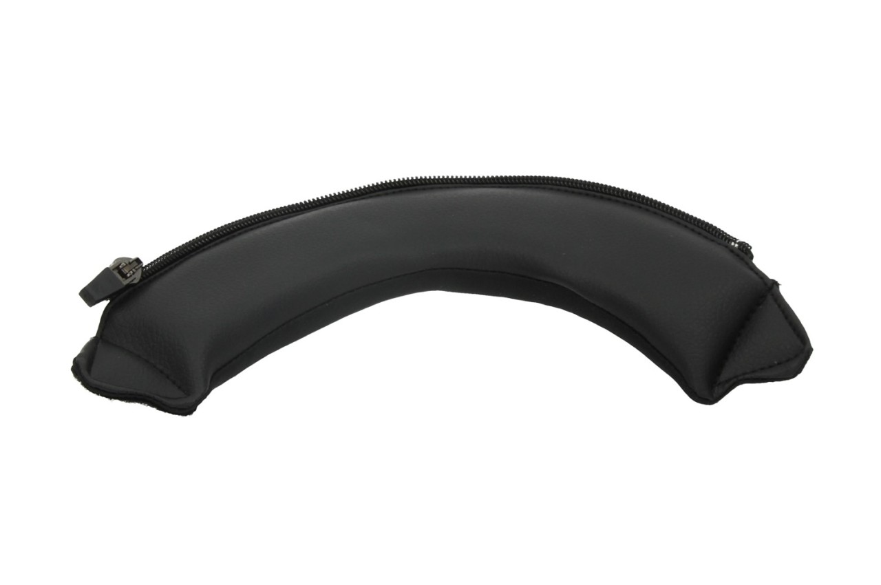 Coussin pour la nuque Helmo Milano, noir, avec fermeture éclair, lavable