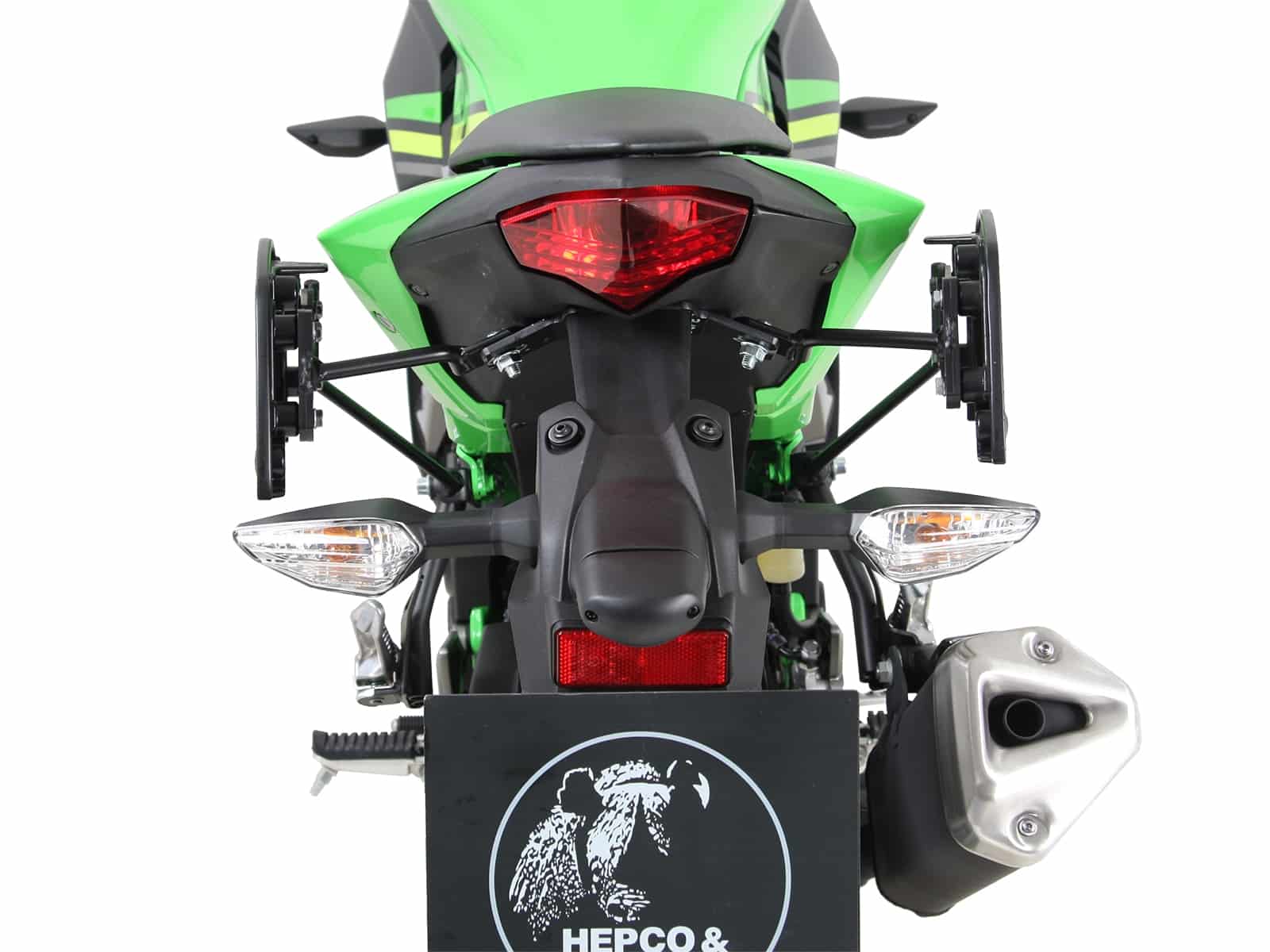 Supports latéraux C-Bow pour Kawasaki Ninja 125 (18-) Hepco & Becker
