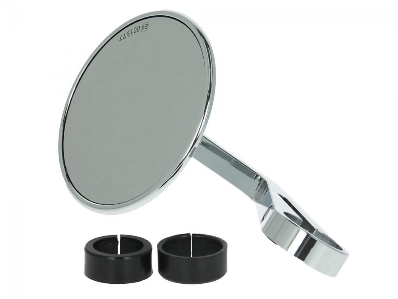 Lenkerendspiegel für Vespa links o. rechts, chrom, Highsider Montana