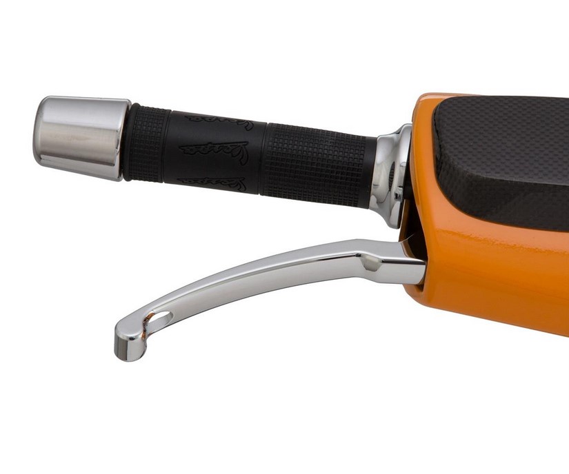 Jeu de leviers de frein sport pour Vespa, droite et gauche, chromé