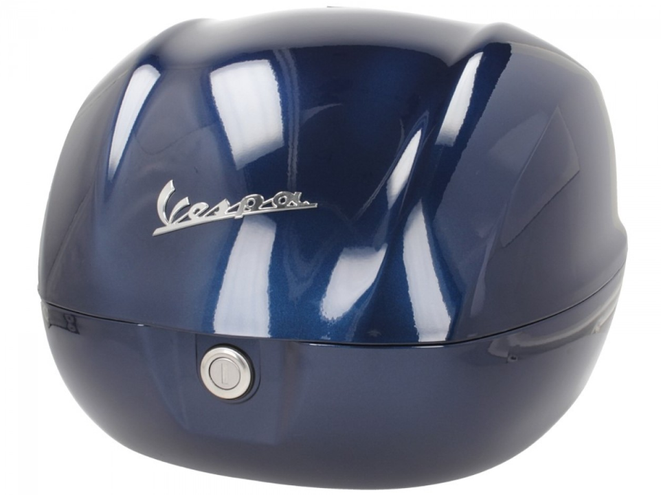 Top case original 32 l. pour Vespa Primavera / GTS - Blu Midnight 222/A