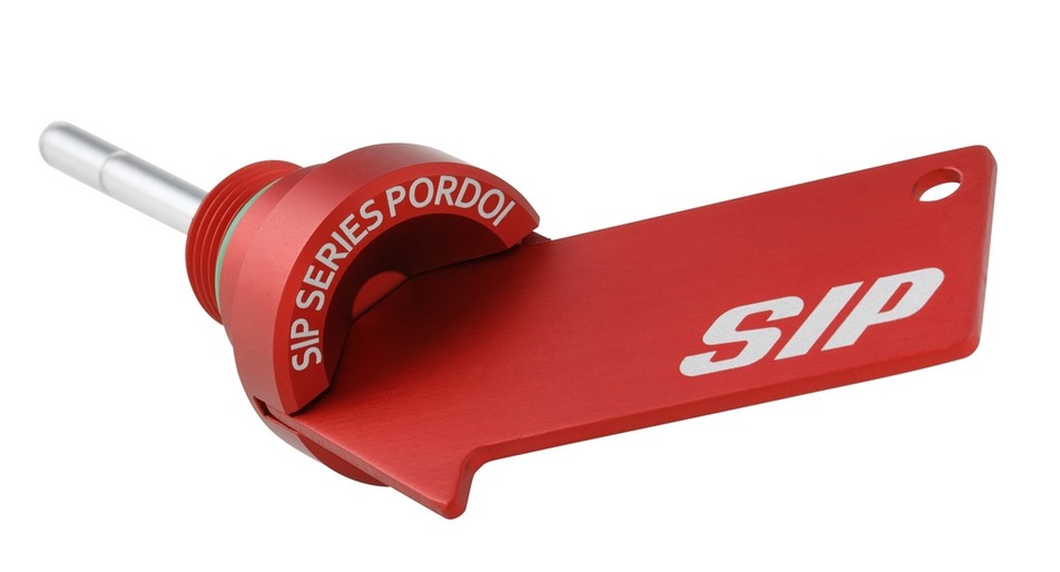 Bouchon de remplissage d'huile moteur pour Vespa, rouge mat