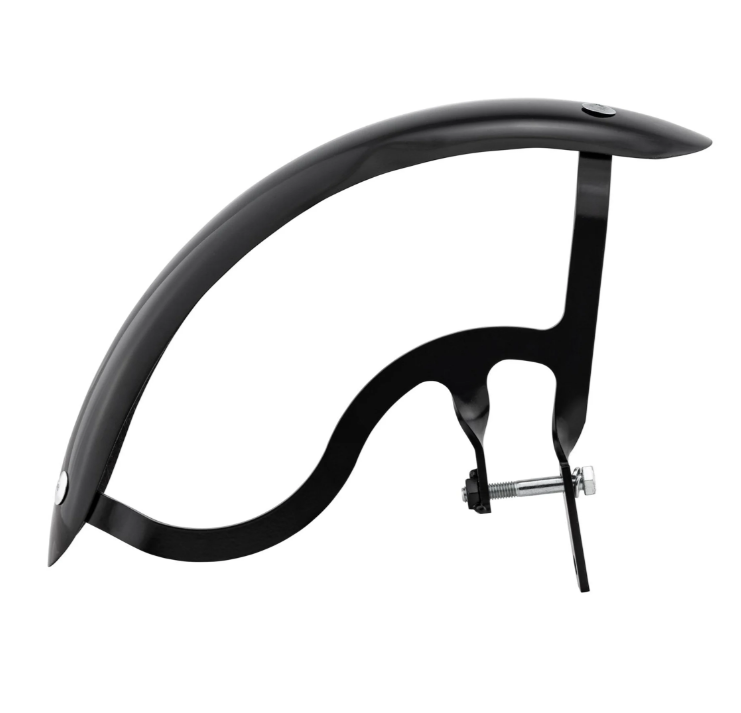 Aile Garelli Race EVO II pour Vespa PX 80-200ccm, GFK, noir