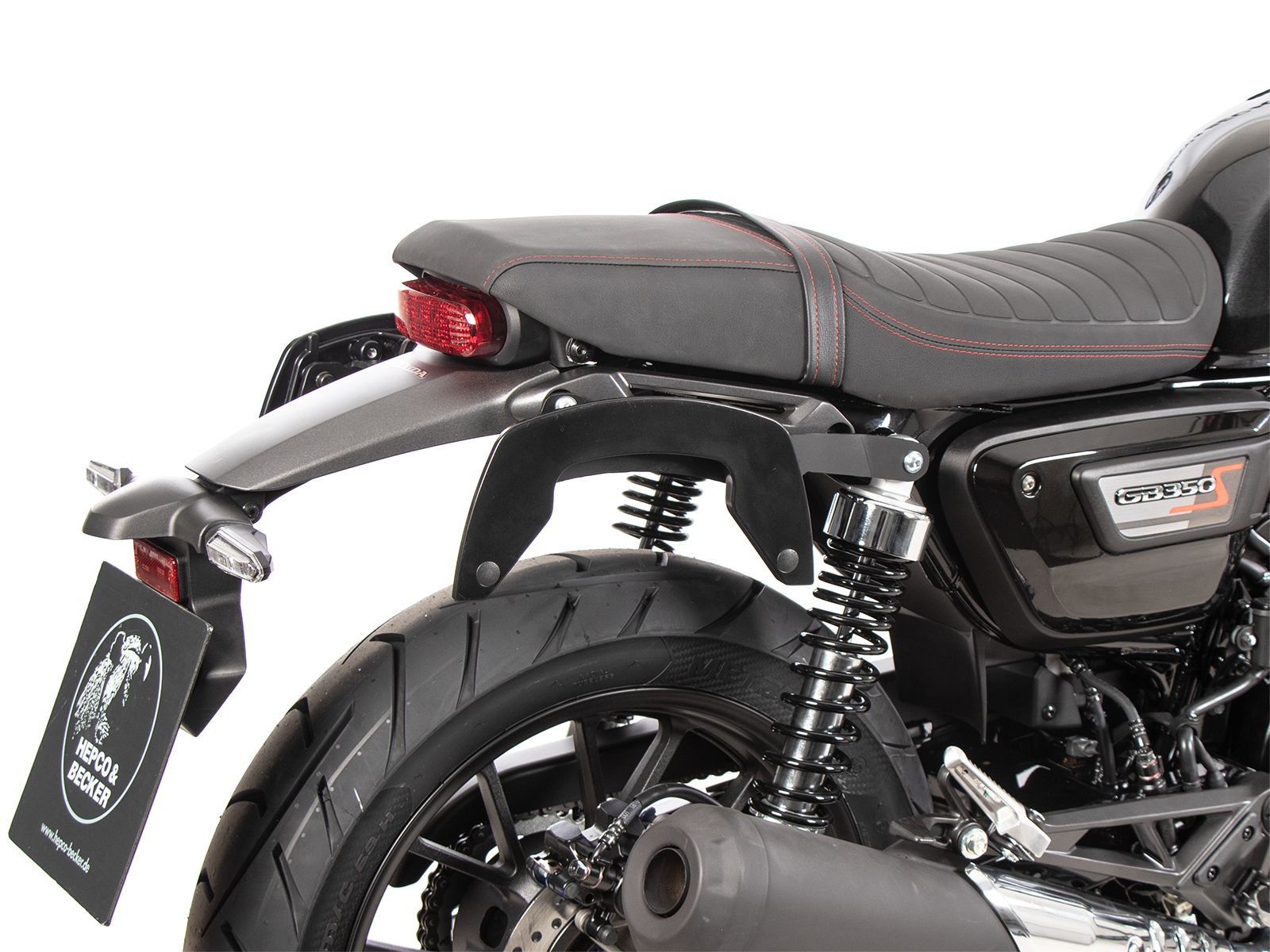 Support de sac C-Bow noir pour Honda GB 350 S (25-) Hepco & Becker