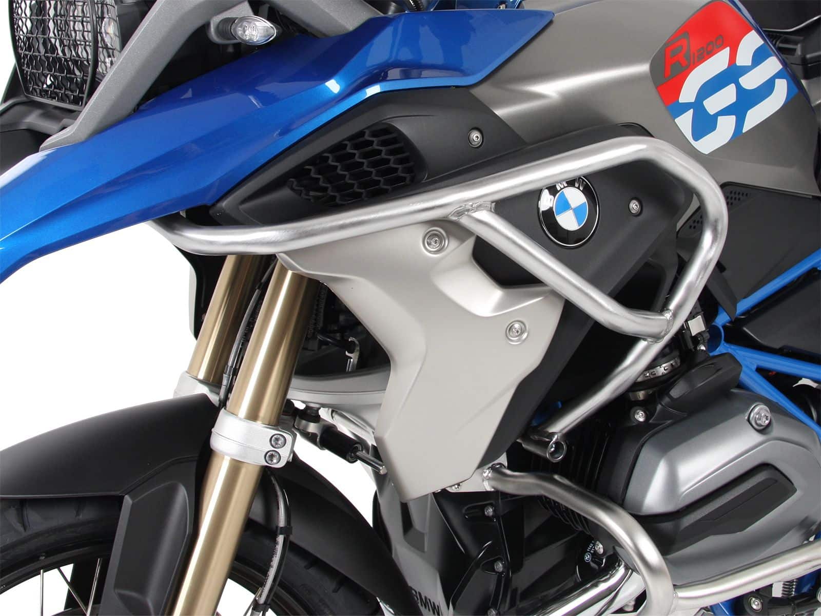 Arceau de protection du réservoir en acier inoxydable pour BMW R 1200 GS LC (17-18) Hepco & Becker