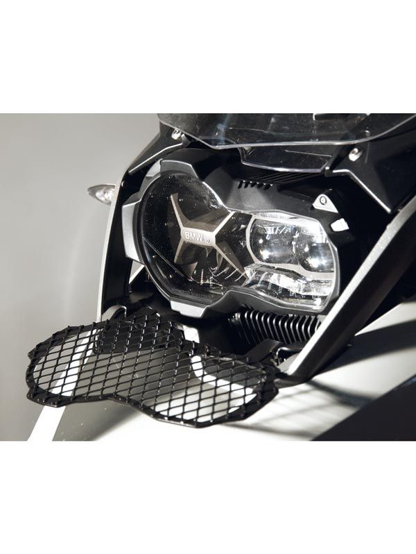 Grille de protection des phares pliable pour BMW R 1200 GS LC (13-16), noir