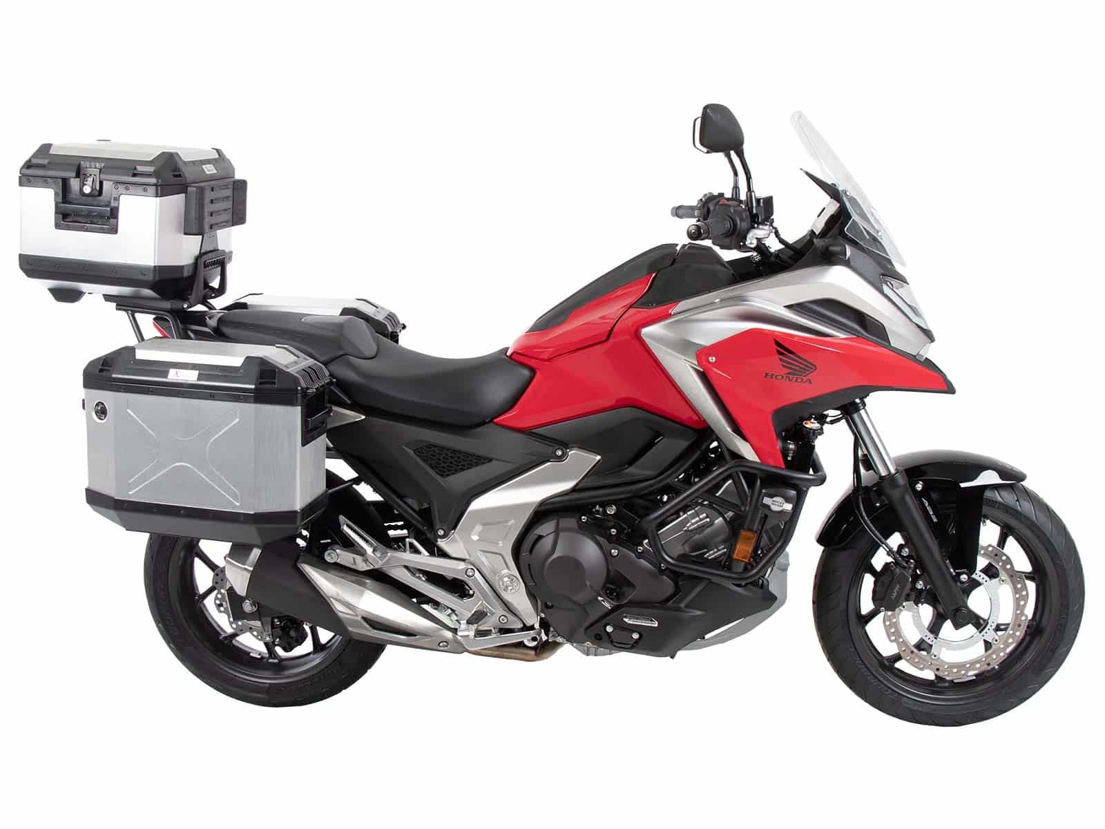 Support de topcase Alurack noir pour Honda NC 750 X /DCT (21-) Hepco & Becker