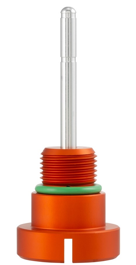 Bouchon de remplissage d'huile moteur pour Vespa, orange mat