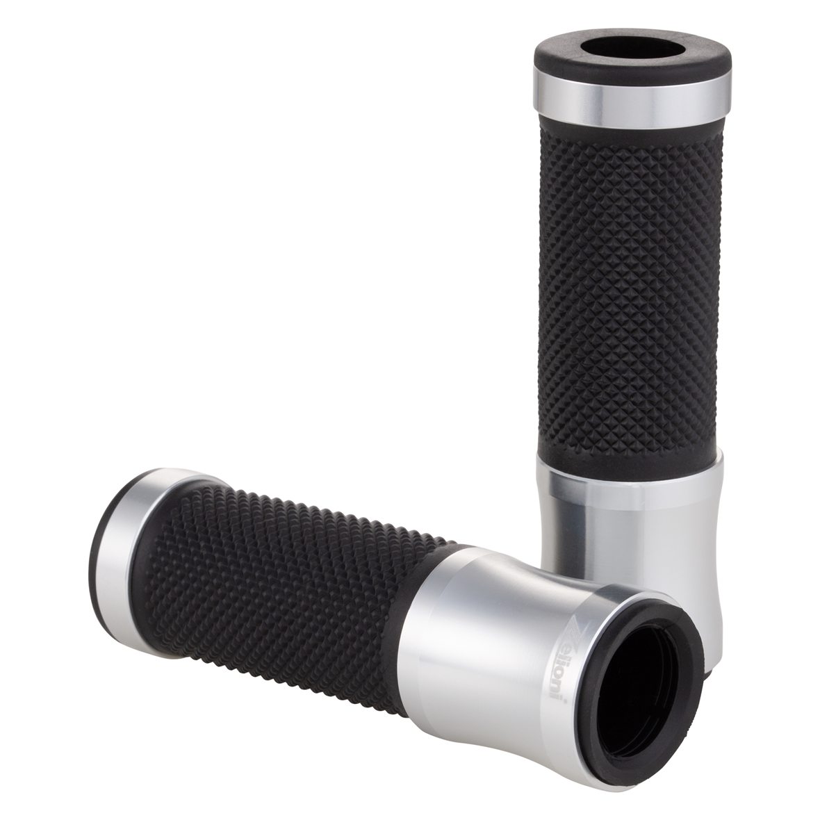 Poignées Zelioni argent pour Vespa ET/LX/LXV/S/Primavera/Sprint 50-150ccm