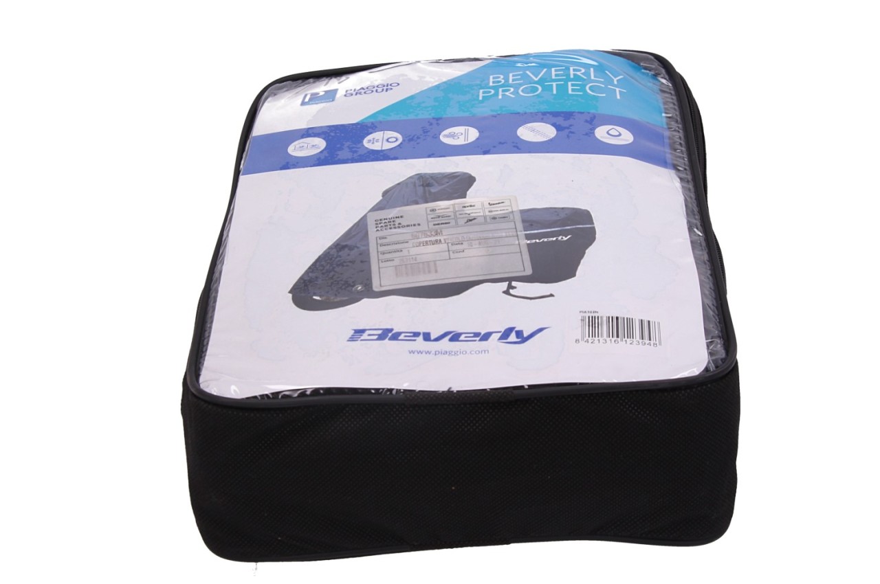 Garage extérieur pliable noir pour Piaggio Beverly HPE 300 / 310 / 400