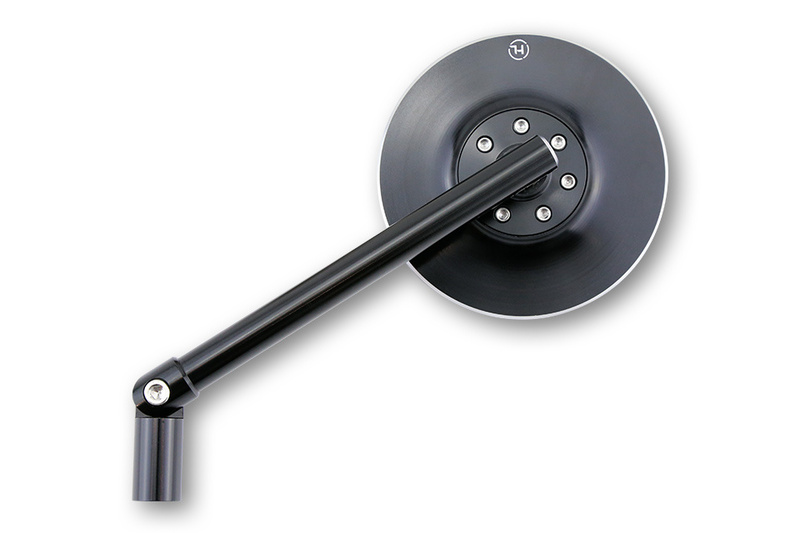 HIGHSIDER pro Rétroviseur de guidon Conero Noir (1pc)