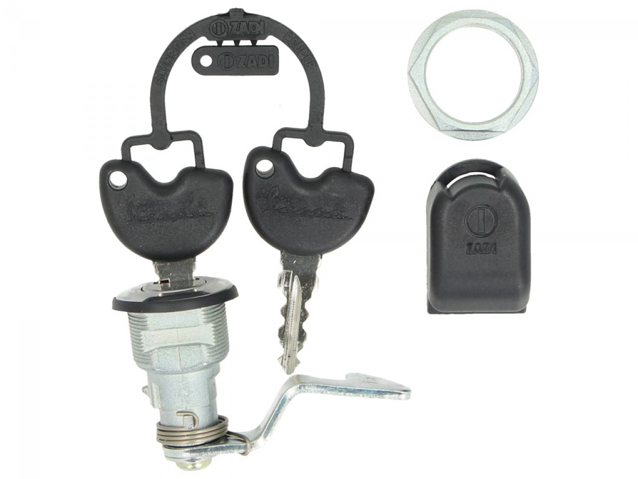 Serrure de rechange pour les top cases Vespa GTS