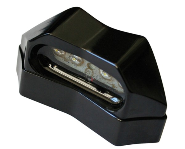 HIGHSIDER smart LED éclairage de plaque d'immatriculation noir (1pc)