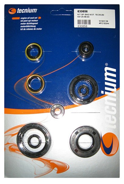 Jeu de bagues d'étanchéité moteur Tecnium