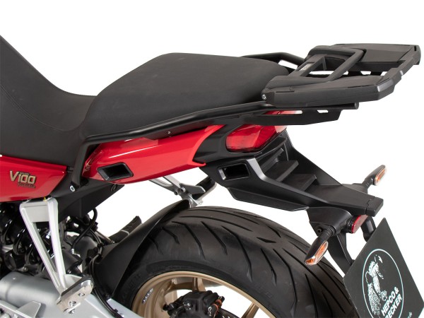 Support de top case Easyrack pour Moto Guzzi V 100 Mandello Hepco & Becker