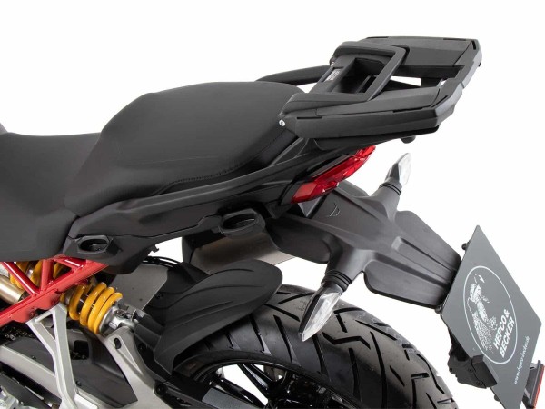 Support de top case Easyrack noir pour Ducati Multistrada V4/S/S Sport/Pikes Peak (21-24) /Rally (23-24)