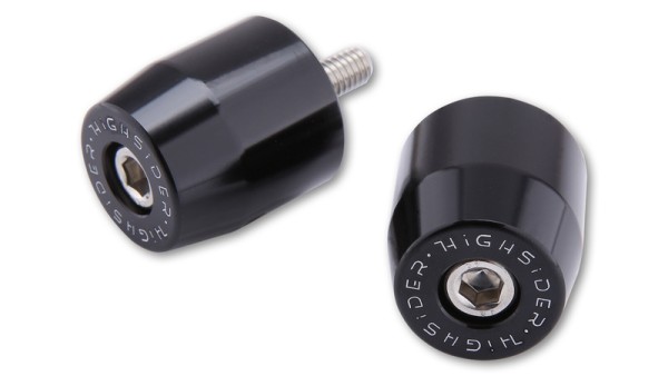 HIGHSIDER pro Poids pour guidon noir M6 Suzuki (paire)