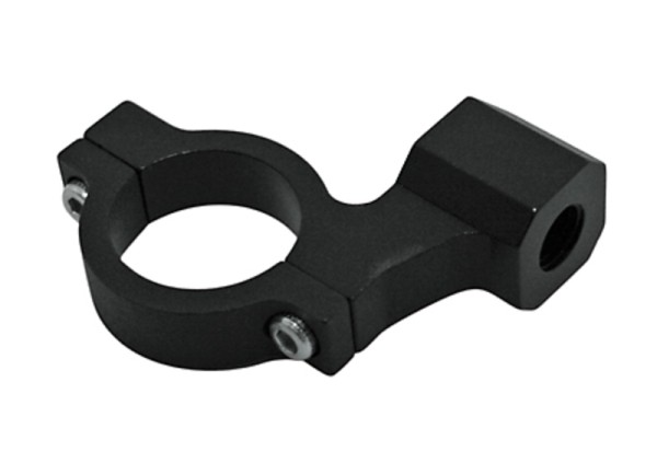 HIGHSIDER smart Pince à miroir Noir Avec filetage à droite Pour CNC, Pour guidon 1 pouce