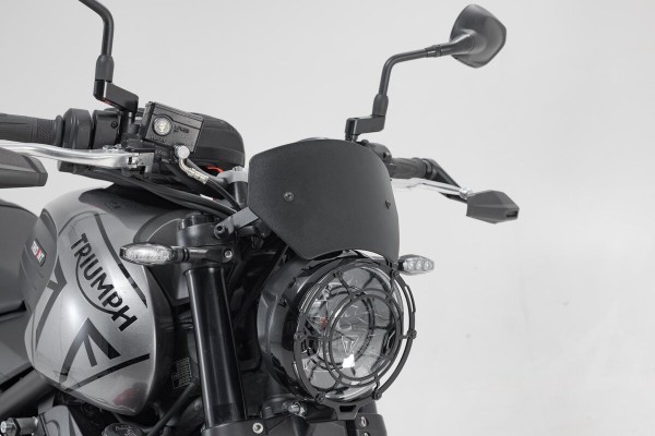 SW-Motech Pare-brise noir pour Triumph Trident 660 (21-) - SW Motech