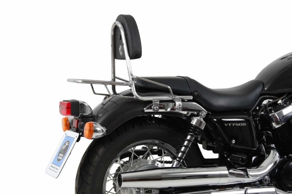 Sissybar avec porte-bagages chromé pour Honda VT 750 S/RS Shadow (10-14) Hepco & Becker