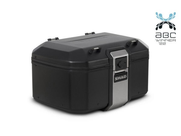 Top case Shad TERRA TR55 sans plaque de fixation, aluminium noir, 55 l